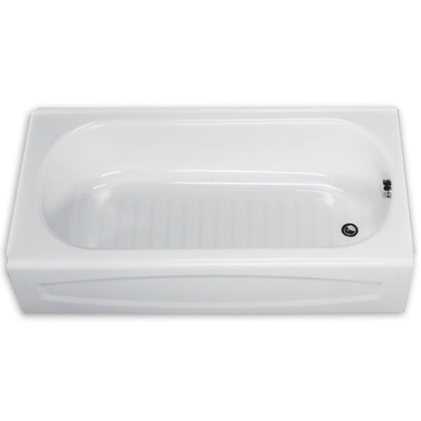American Standard New Solar 60" x 30" Alcove Soaking Porcelain Enameled Steel Bathtub & Reviews
